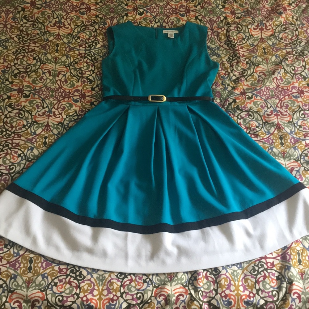 Liz Claiborne Belted Dress